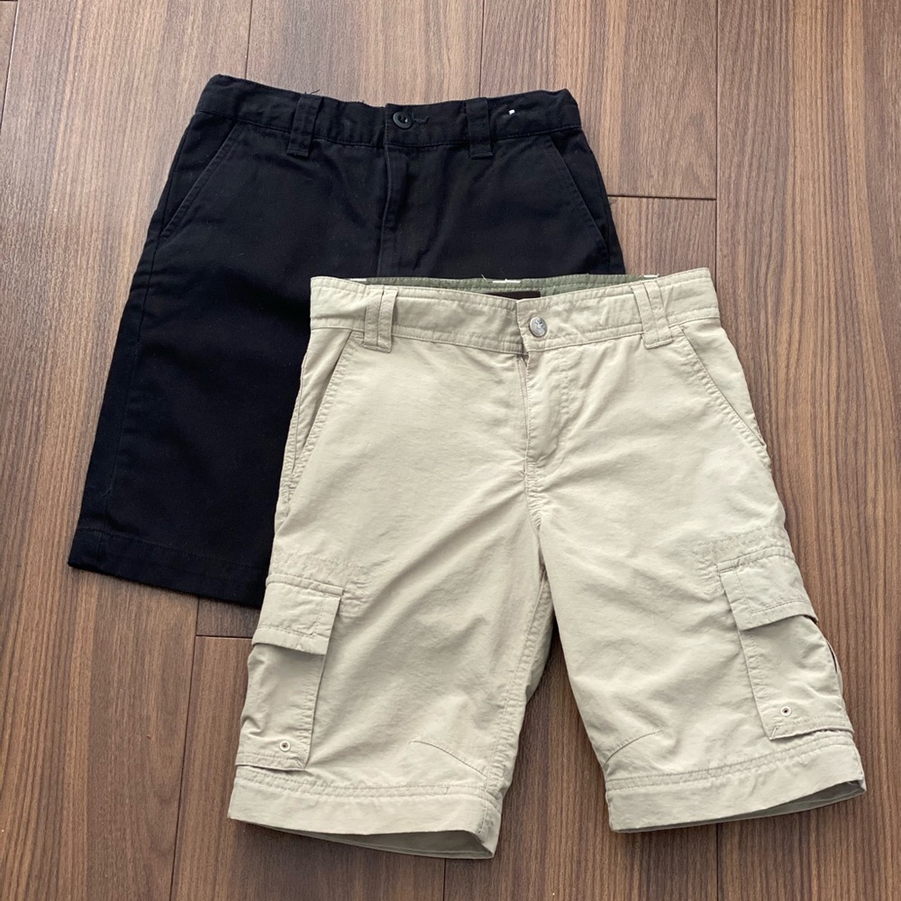 REI Cargo Shorts and Basic Elements Twill Shorts